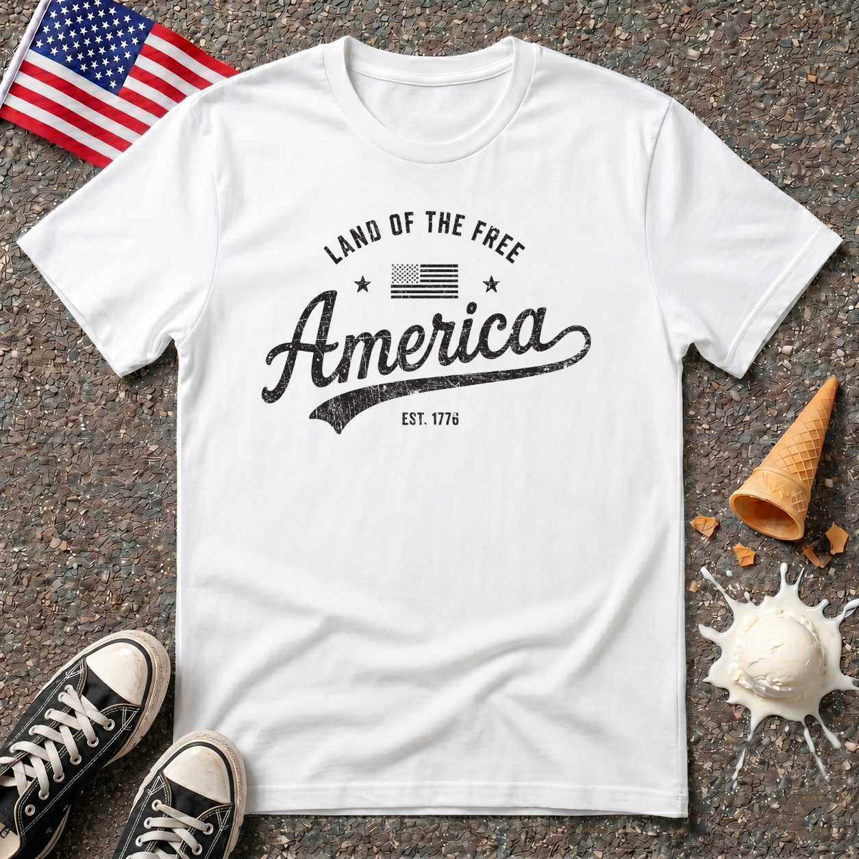 "America" Vintage Tee
