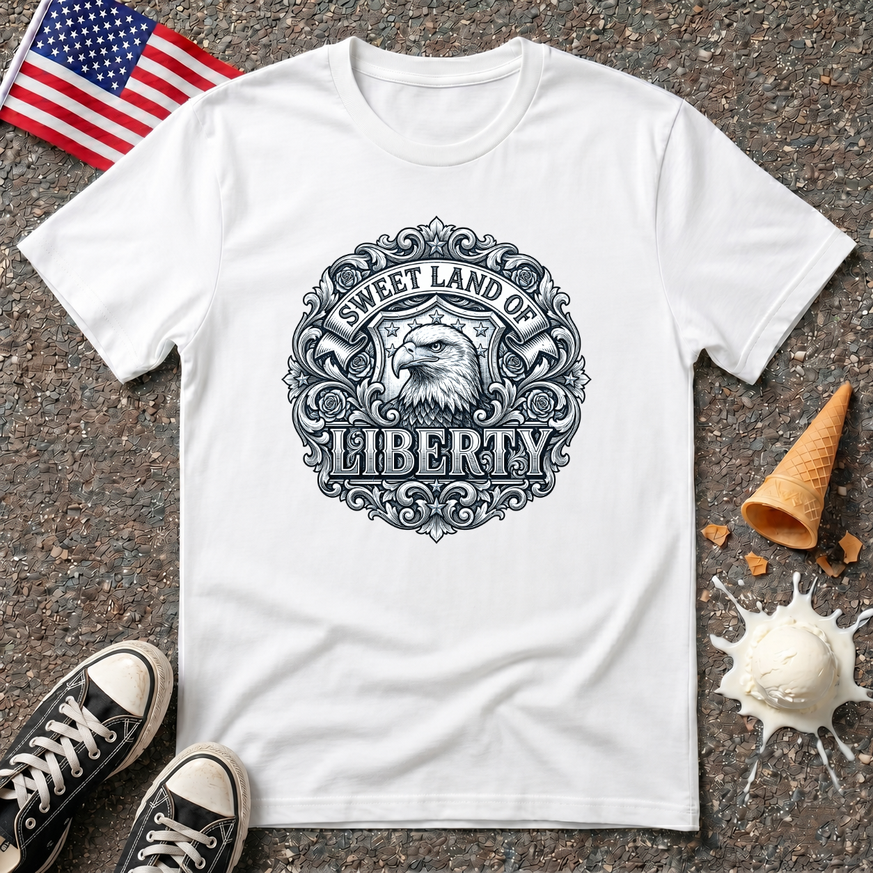 Liberty Eagle  Tee