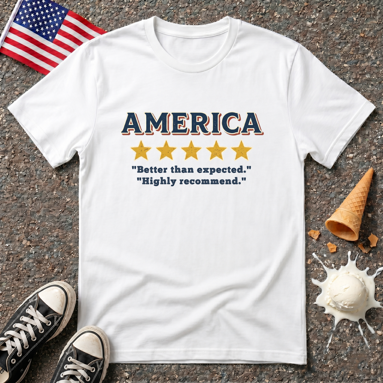 "America: 5-Stars" Tee