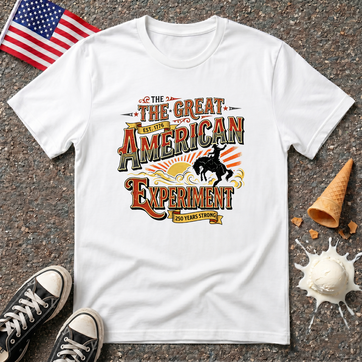 "The Great American Experiment" Tee