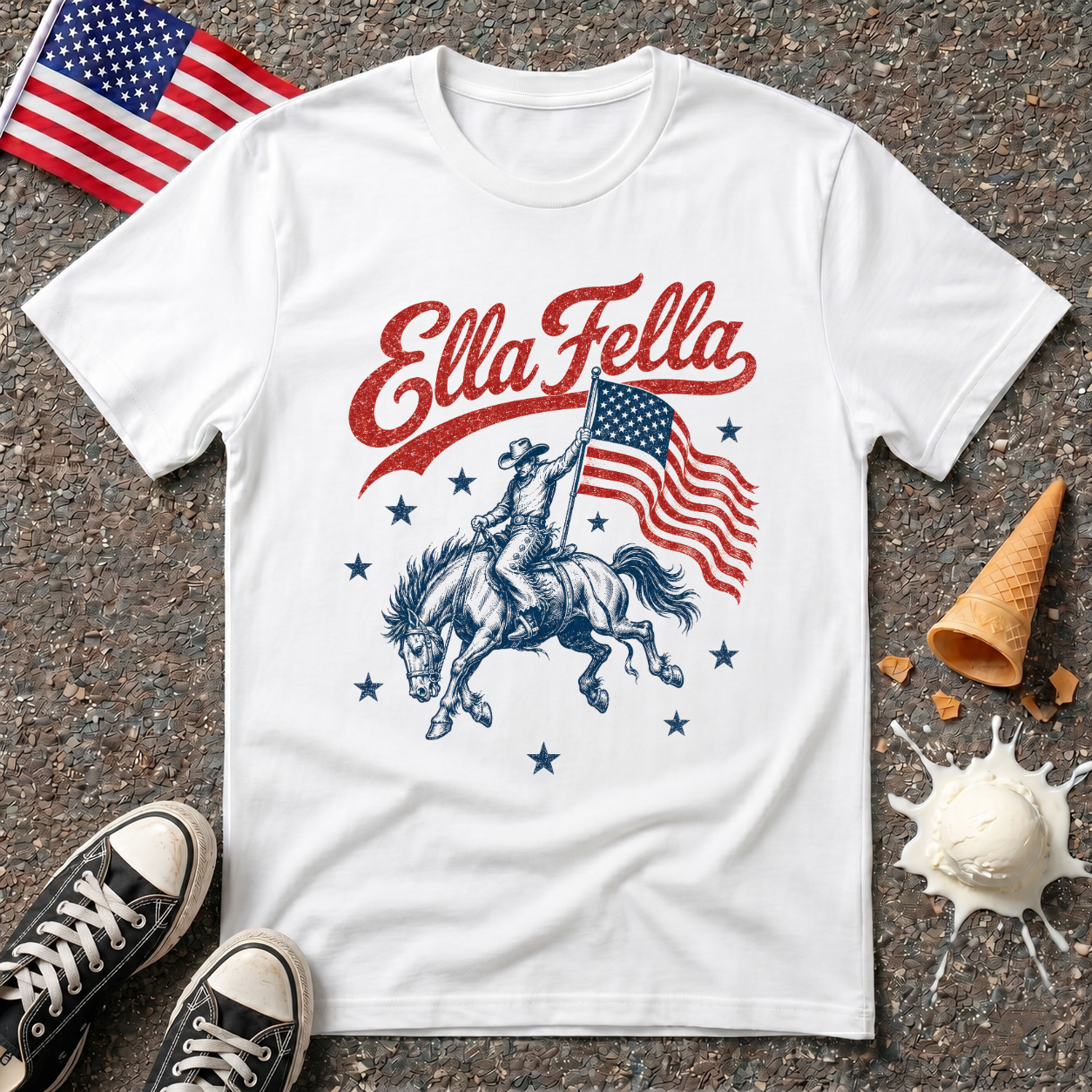 "Ella Fella" Americana Tee