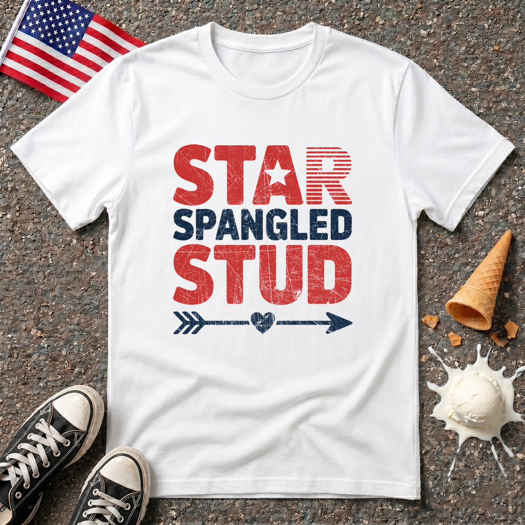 "Star Spangled Stud" Tee