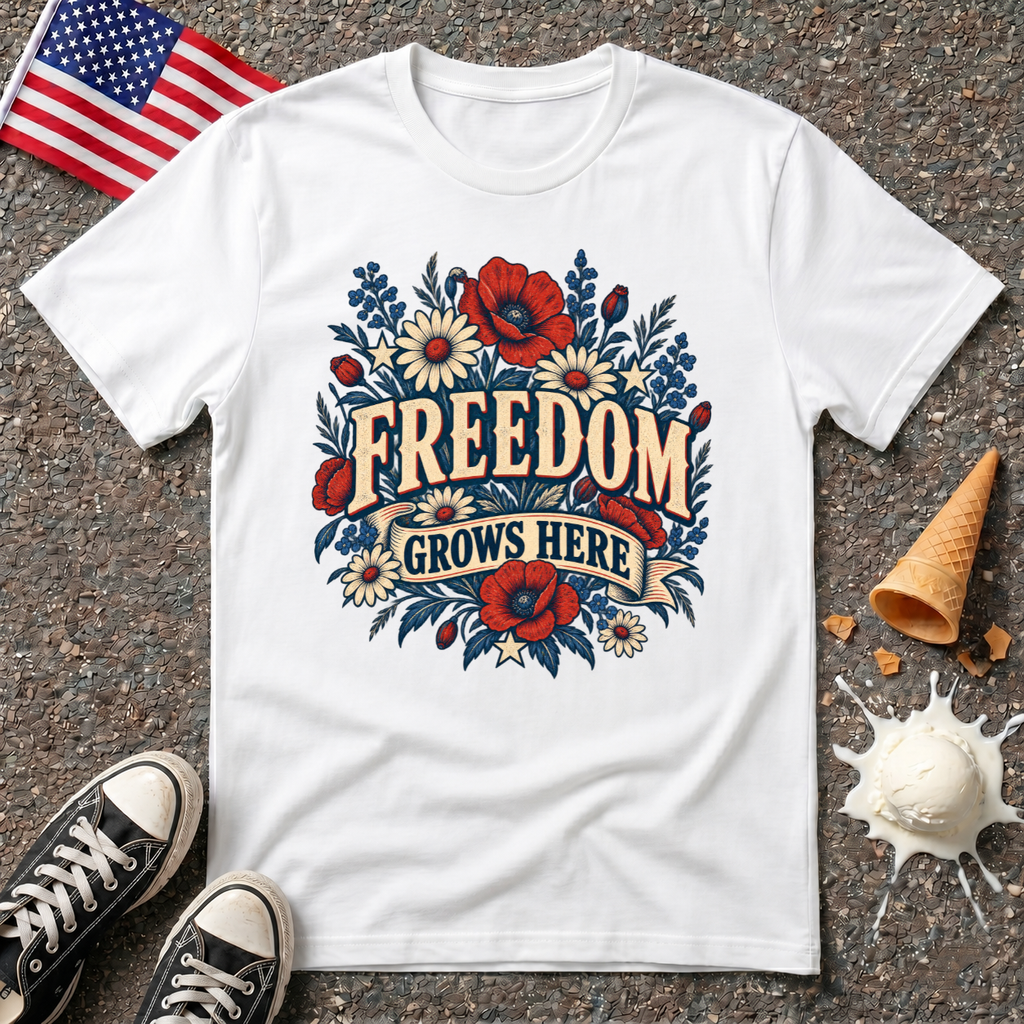 "Freedom Grows Here" Tee
