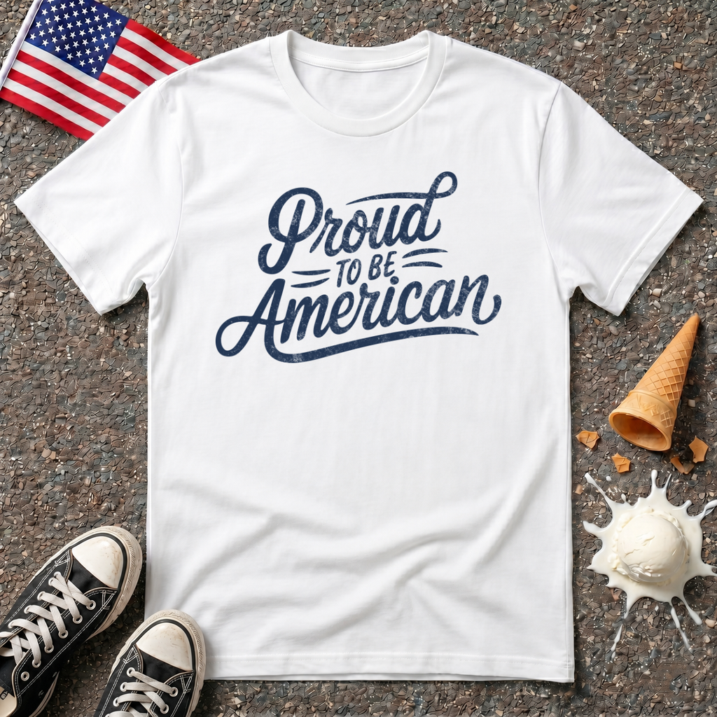 "Proud to Be American" Tee
