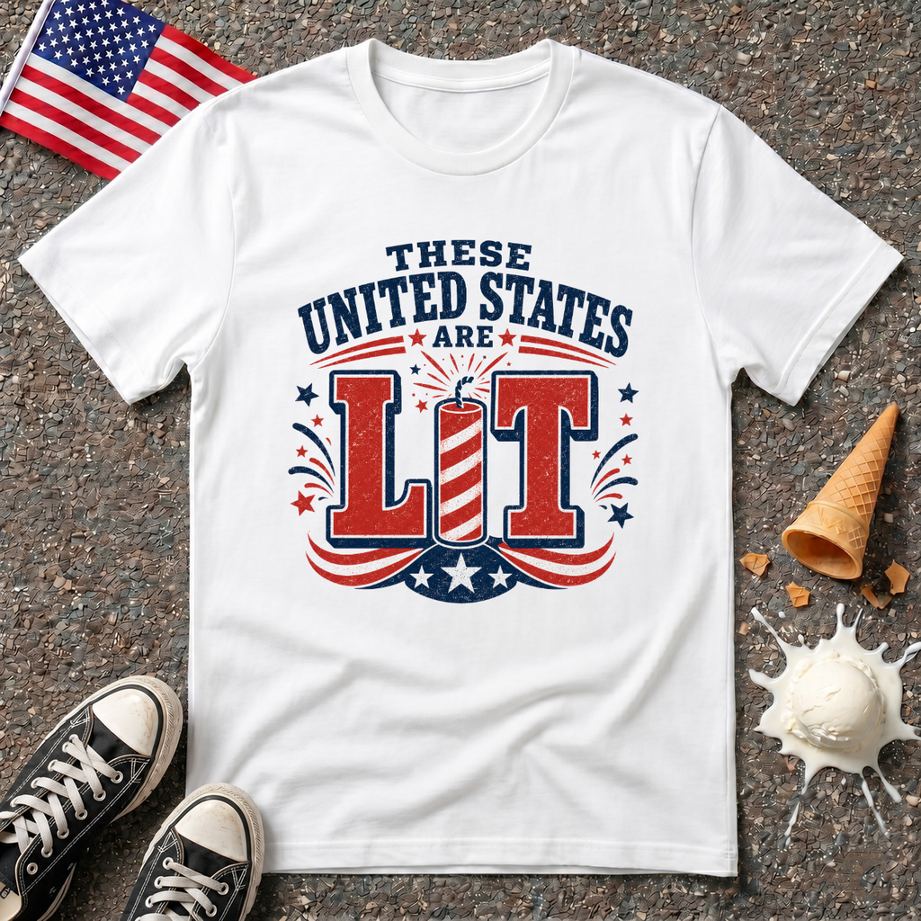 "These United States Are Lit" Tee