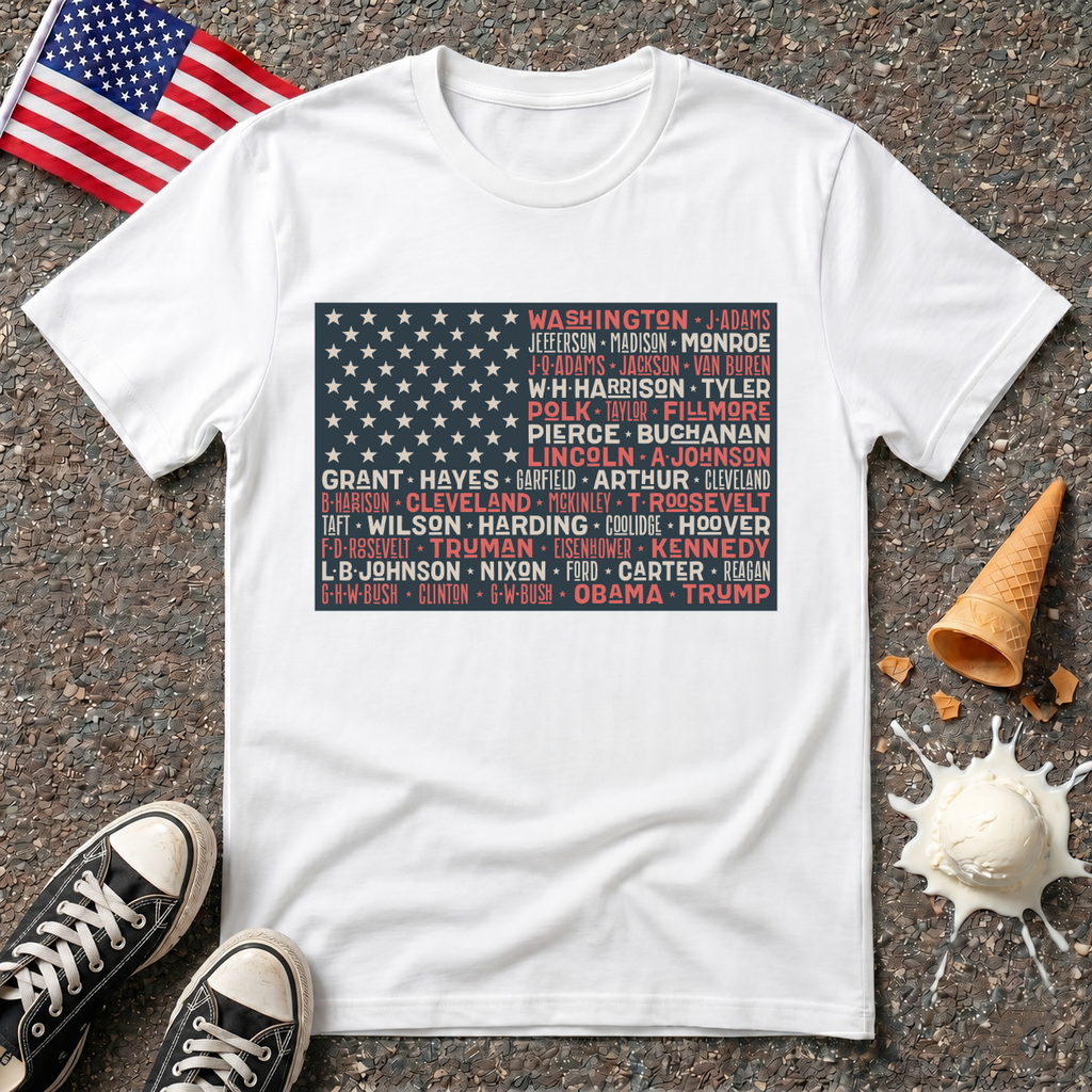 Presidential Names Tee