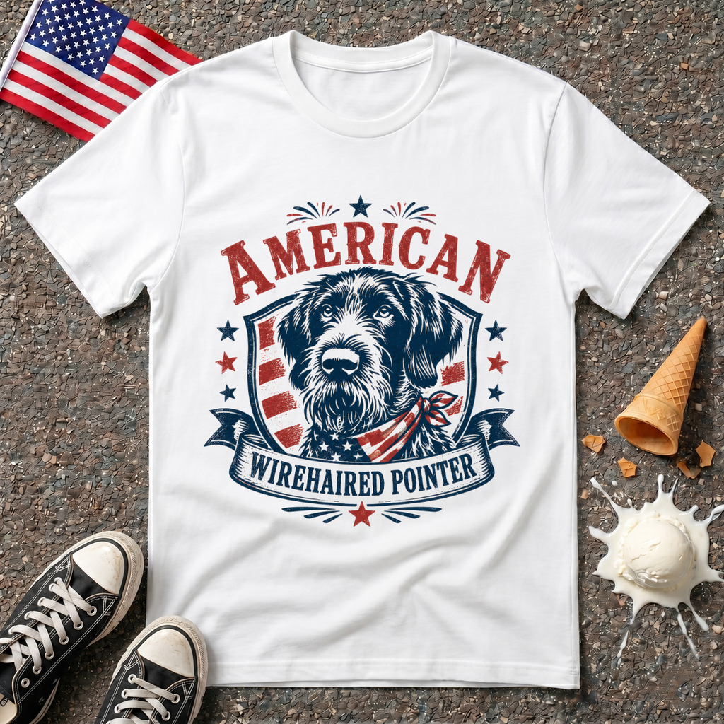 "American Wirehaired Pointer" Tee