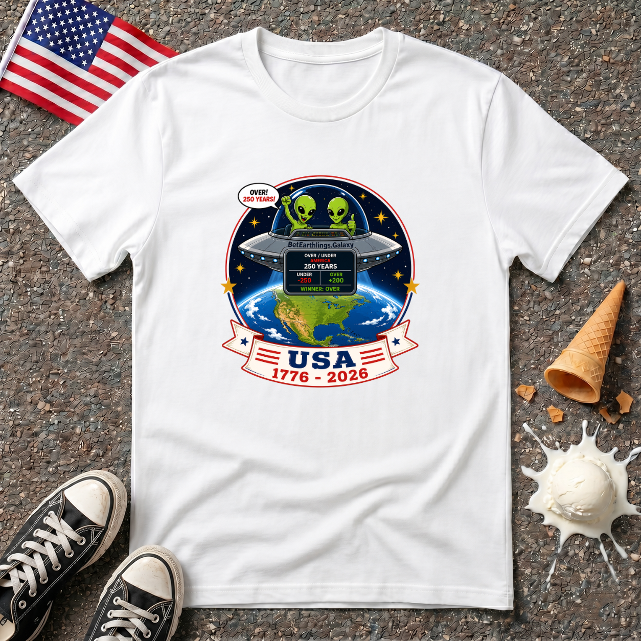 UFO USA Tee