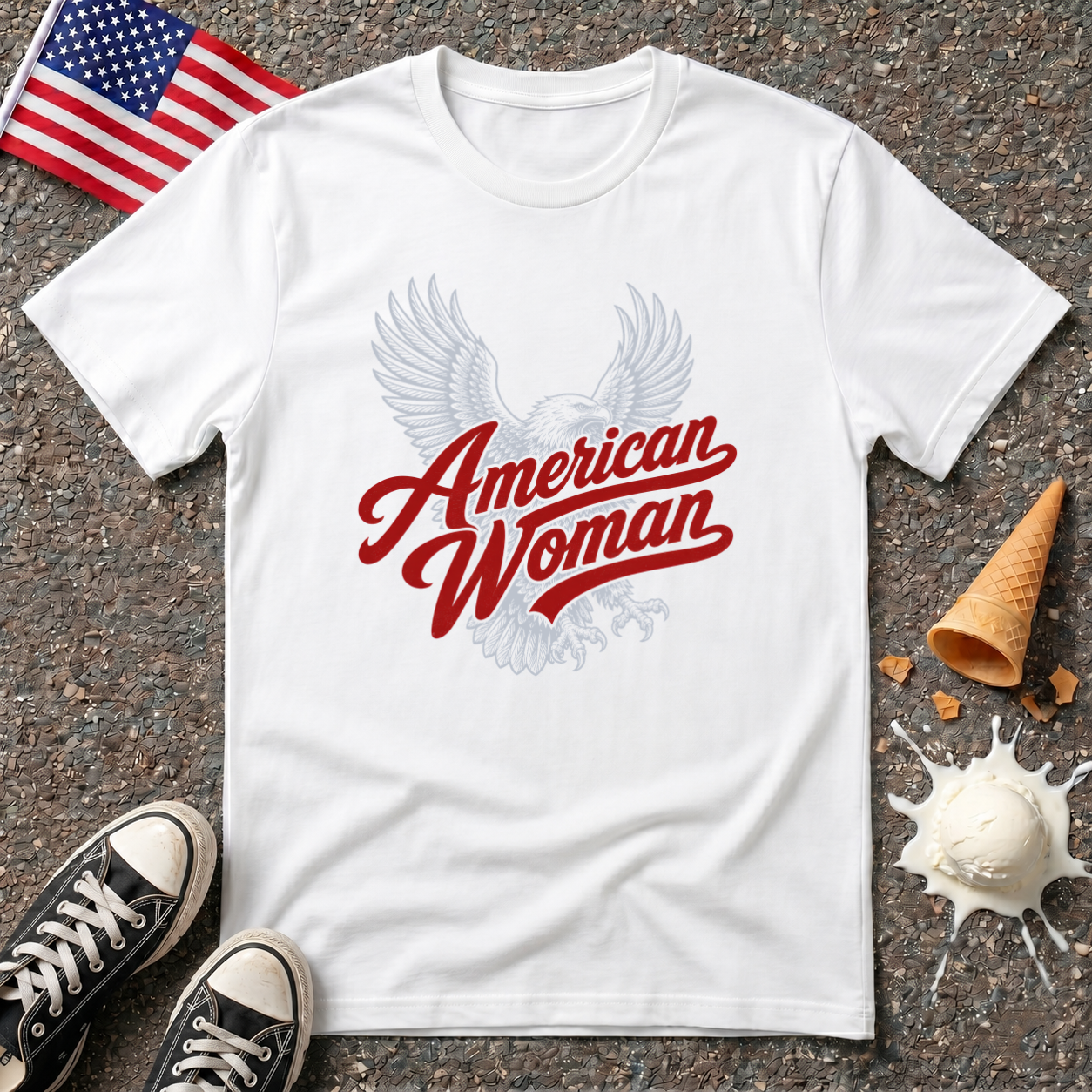 "American Woman" Tee